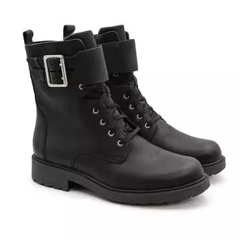 Женские высокие ботинки Clarks, черные