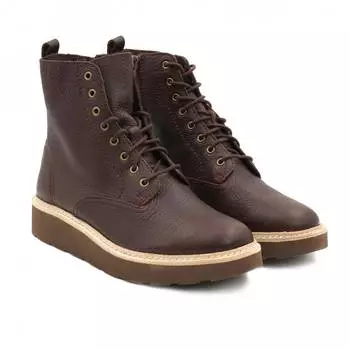 Женские высокие ботинки Clarks(Trace Pine 26146374), бордовые