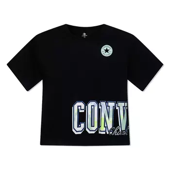 Короткая подростковая футболка Tie Dye Wrap Boxy Crop Tee