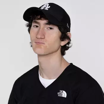 Кепка LA Dodgers Home Field Black 9FORTY Trucker Cap