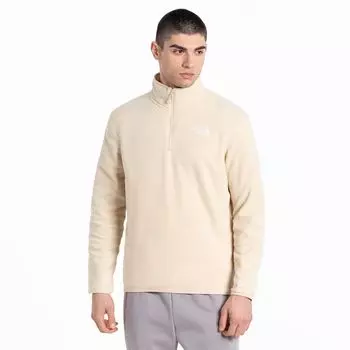 Мужская флисовая кофта 100 Glacier Fleece 1/4 Zip Gravel/NPF