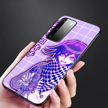 Чехол для телефона Danganronpa Kokichi Ouma для Samsung Galaxy S20 S21 FE S10 Lite Note 20 10 Lite S8 S9 S10E S10 Plus, ультра черный чехол Samsung S21