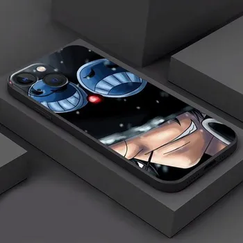 Чехол для телефона O-ne-1-P-Piece Drawings для iPhone 14 Plus 7 12 Mini XR 11 SE 8 6s 13 Pro Max XS X матовый противоударный черный мягкий чехол iPhone 14