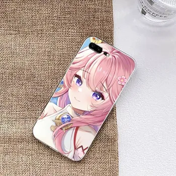 Чехол для телефона Genshin Impact Yae Miko для Huawei P50 P40 P30 Pro Mate 40 30 Pro Nova 8 8i Y7P Honor, прозрачный чехол для телефона Huawei P50 Pro