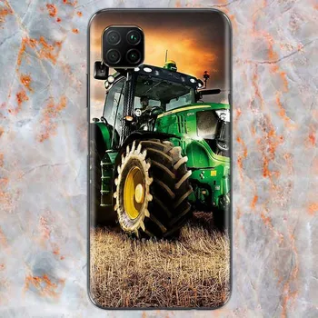 Крутой тракторный автомобиль для Huawei Mate 40 30 20 20X 10 RS P Smart 2021 2020 ZS Pro Plus Lite 2019, чехол для телефона в виде ракушки P Smart 2018