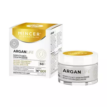 MINCER EST PHARMA 1989 Дневной увлажняющий крем для лица ArganLife 50.0