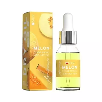 MILV Сухое укрепляющее масло для ногтей MELON 15