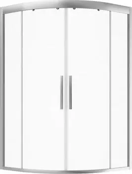Душевой уголок AM.PM Gem W90G-401A090WT, профиль хром, стекло прозрачное