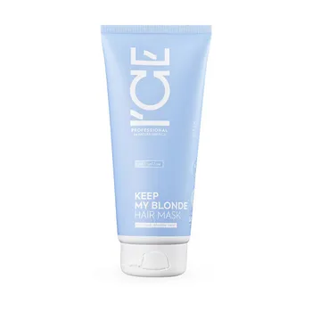 ICE BY NATURA SIBERICA Маска для светлых волос тонирующая Keep My Blonde Hair Mask