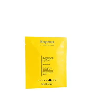 KAPOUS Порошок обесцвечивающий для волос с маслом арганы 30 г