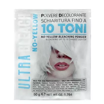 KAYPRO Пудра 10 тонов осветления волос с антижёлтым эффектом / ULTRA BLEACH NO-YELLOW BLEACHING POWDER 50 г