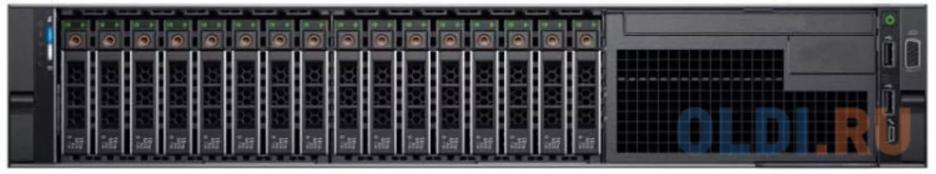 Сервер Dell PowerEdge R740 2x5220 2x32Gb 2RRD x16 12x1Tb 7.2K 2.5" NLSAS H730p LP iD9En 5720 4P 2x750W 40M PNBD Conf 5 (210-AKXJ-217)