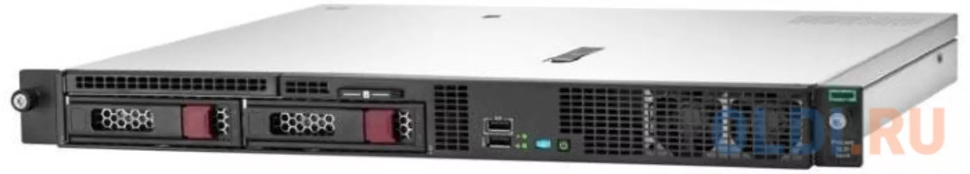 Сервер HPE ProLiant DL20 Gen10 1xE-2224 1x8Gb LFF-2 S100i 1G 2P 1x290W (P17078-B21)