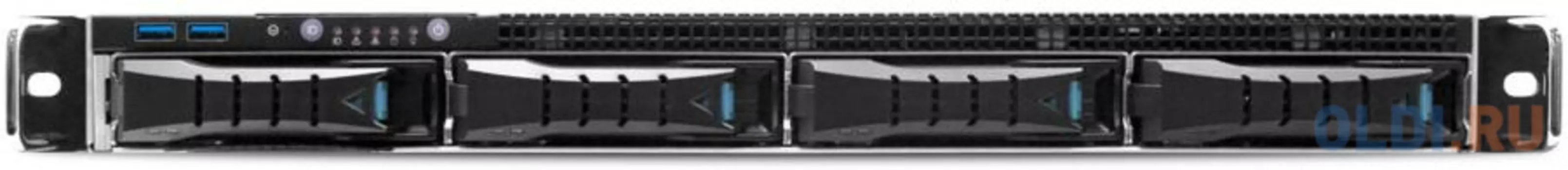 Серверный корпус 1U AIC RSC-1DTS 400 Вт чёрный серый
