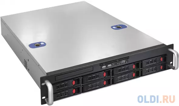 Серверный корпус 2U Exegate Pro 2U550-HS08 700 Вт черный