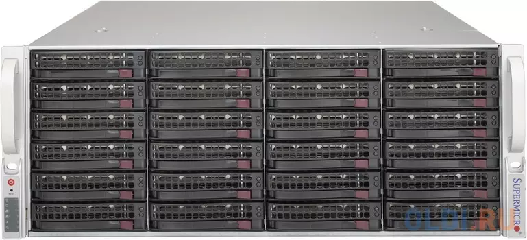 Серверный корпус 4U Supermicro CSE-846BE2C-R1K03JBOD 2 х 1000 Вт чёрный