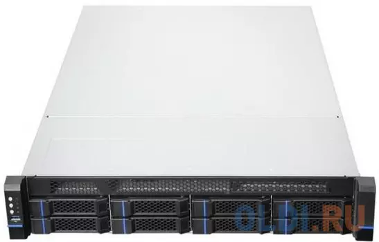 Серверный корпус E-ATX Chenbro RM23808H03*14313 800 Вт серебристый чёрный