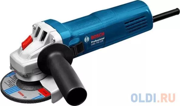 Углошлифовальная машина Bosch GWS 750-125 125 мм 750 Вт