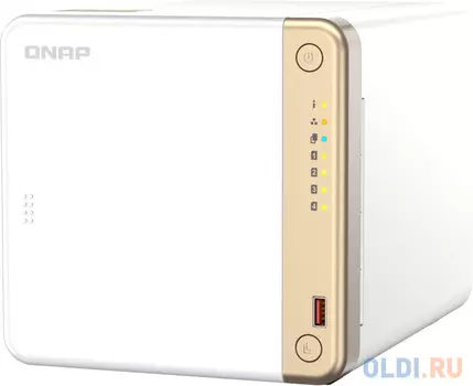 Сетевое хранилище NAS Qnap Original TS-462-2G 4-bay настольный Celeron N4505