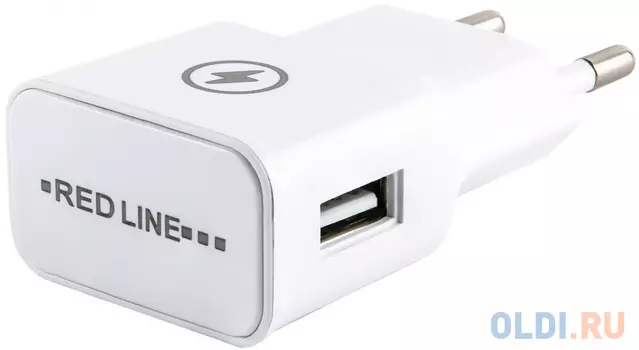 Сетевое зарядное устройство Red Line NT-1A 1A белый УТ000009406