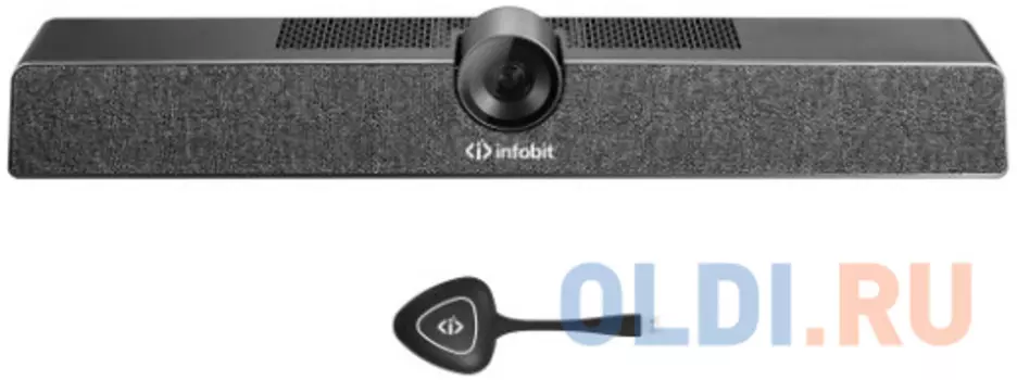 Саундбар со встроенной камерой Infobit [iCam VB70] AV VB70 USB , All-in-One камера, спикер и микрофон, отслеживание спикера и автофрейминг, беспроводн