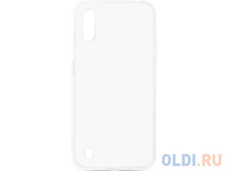 Силиконовый супертонкий чехол для Samsung Galaxy A01 DF sCase-86