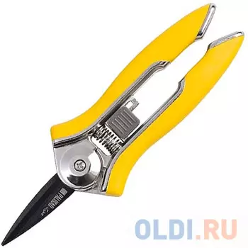 Секатор PALISAD 60500 цветочный 150мм металл.рукоятки с резиновыми вставками luxe