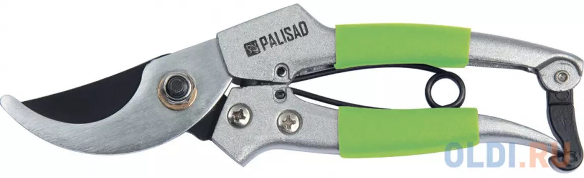 Секатор PALISAD 60503 18см рез Ф15мм плоскостной пружина возвратная обрезиненные ручки