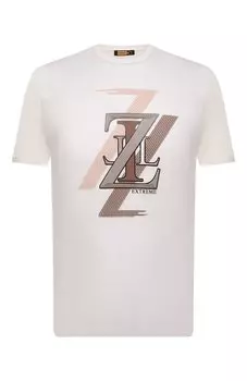 Хлопковая футболка Zilli