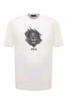 Хлопковая футболка Zilli