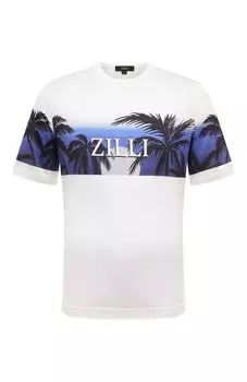 Хлопковая футболка Zilli