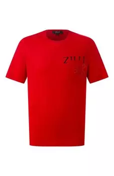 Хлопковая футболка Zilli