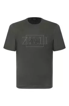 Хлопковая футболка Zilli