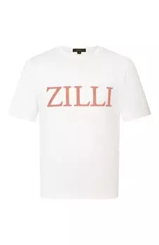 Хлопковая футболка Zilli