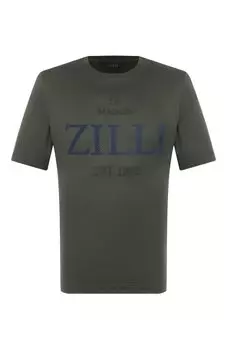 Хлопковая футболка Zilli