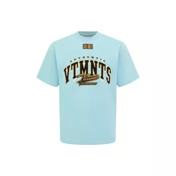 Хлопковая футболка VTMNTS