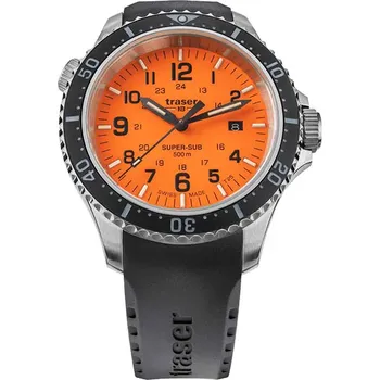 Швейцарские наручные мужские часы Traser TR.109380. Коллекция Diver