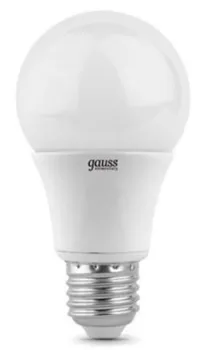 Лампа светодиодная Gauss 23220 LED Elementary A60 10W E27 4100K 1/10/50