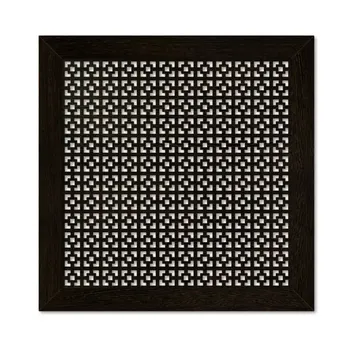 Экран для радиатора Дамаско 60x60 см МДФ цвет венге