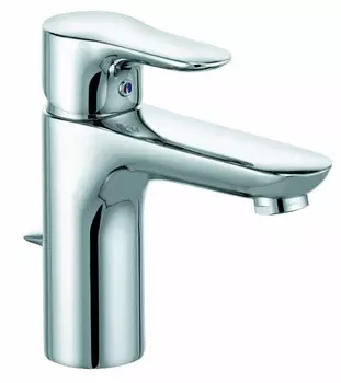 Смеситель для раковины с донным клапаном Kludi Objekta 322320575