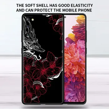 Мягкий чехол для Samsung Galaxy Note 20 Ultra 10 Plus Lite A50 A70 A20 A40 A20e 9 8 A60 A10e Funda, чехол для телефона с крутым животным драконом Samsung Note 8