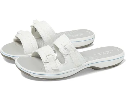 Сандалии Clarks Breeze Piper, цвет White Synthetic