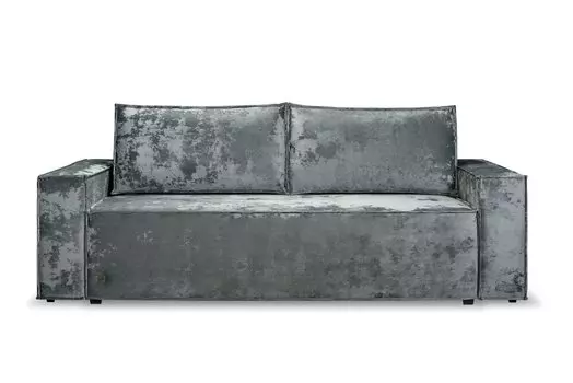 Диван прямой Лофт Lux серый Holi gray (велюр)
