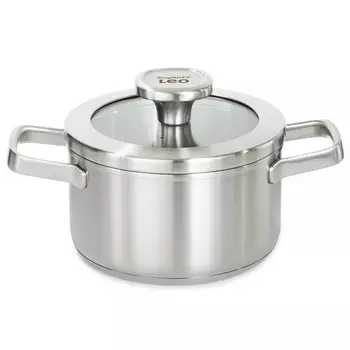 Кастрюля с крышкой BergHOFF LEO Graphite 1,6л