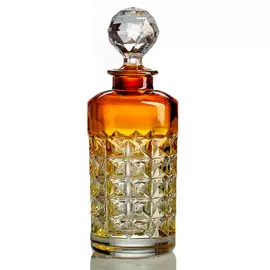 Графин Crystalite Bohemia Диаманд 700мл, амбер