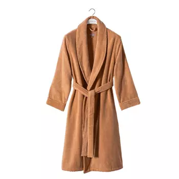 Халат Hamam Heritage Natural Cotton Organic XL, цвет темно-карамельный