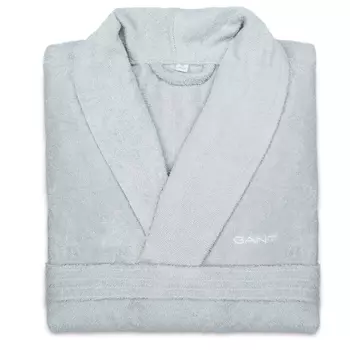Халат махровый унисекс Gant Home Organic размер XL, серый