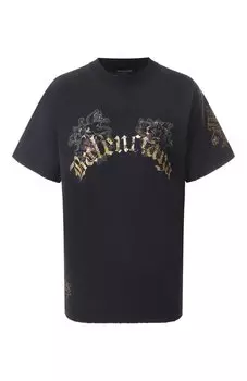 Хлопковая футболка Balenciaga