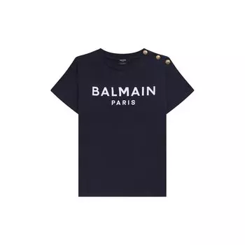 Хлопковая футболка Balmain