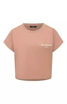 Хлопковая футболка Balmain